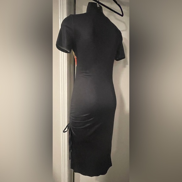 Black Guns N Roses Graphic Fitted Dress, Size Small - Picture 5 of 15